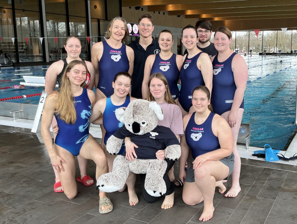 Teamfoto der Frauenmannschaft des PSV-Stuttgart