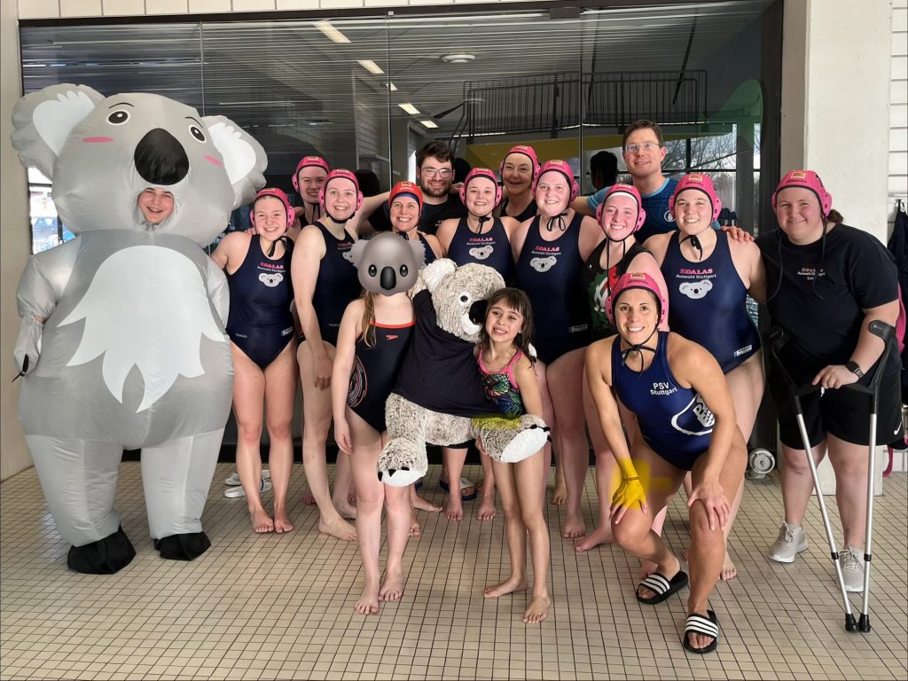 Team Foto der Koalas